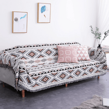 Load image into Gallery viewer, Throw Blanket  | Tribal Diamond Throw - Multi Coloured Nordic Style Patterned Sofa Throw Blanket cover