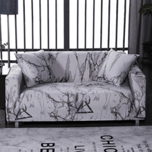 Load image into Gallery viewer, Standard Sofa Slipcovers | Stylish Grey Deer Antlers | Patterned Sofa & Couch Cover
