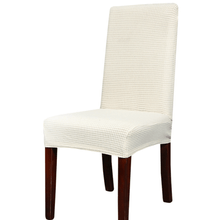 Load image into Gallery viewer, Dining Chair Slipcovers | Corn Kernel Jacquard Solid Coloured Dinning Chair Cover