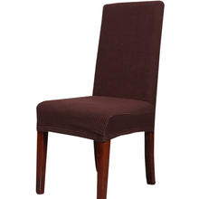 Load image into Gallery viewer, Dining Chair Slipcovers | Corn Kernel Jacquard Solid Coloured Dinning Chair Cover