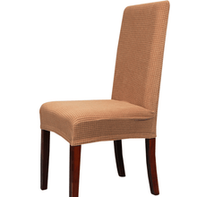 Load image into Gallery viewer, Dining Chair Slipcovers | Corn Kernel Jacquard Solid Coloured Dinning Chair Cover