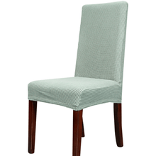 Load image into Gallery viewer, Dining Chair Slipcovers | Corn Kernel Jacquard Solid Coloured Dinning Chair Cover