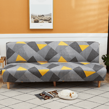 Load image into Gallery viewer, Sofa Bed Slipcovers | 2 Seater Multi Coloured Fabric  Patterned Medium Sofa Bed Cover