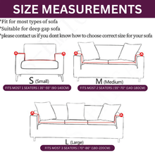 Load image into Gallery viewer, Standard Sofa Slipcovers | Stylish Grey Deer Antlers | Patterned Sofa & Couch Cover