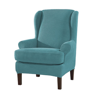 Arm Chair Slipcovers | Wingback Chair | Jacquard , Solid Coloured Chair Covers