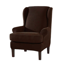 Load image into Gallery viewer, Arm Chair Slipcovers | Wingback Chair | Jacquard , Solid Coloured Chair Covers