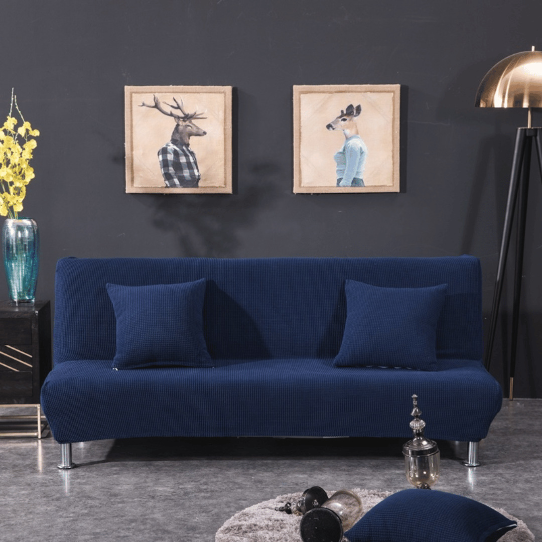 Sofa Bed Slipcover - Navy Blue