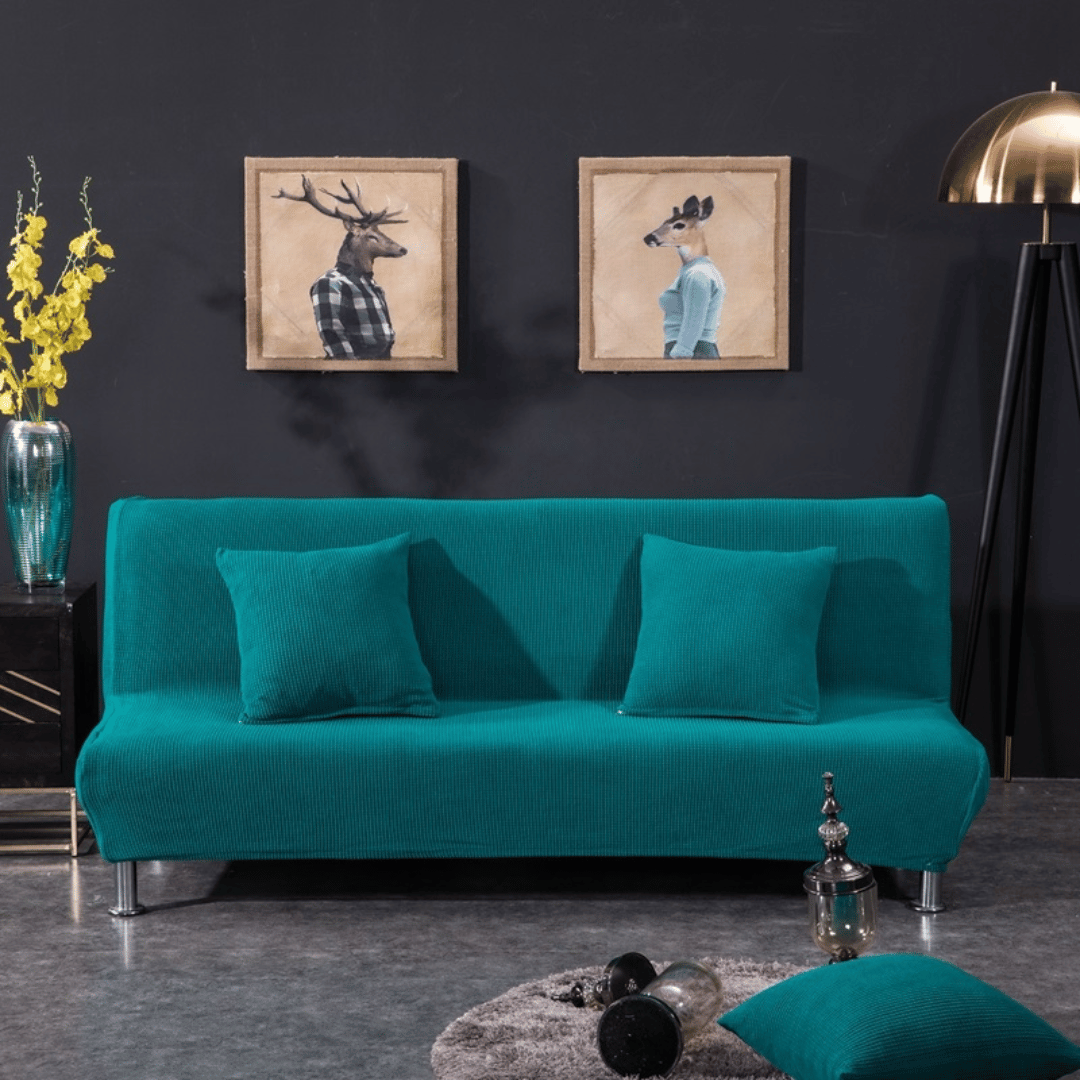 Sofa Bed Slipcover - Turquoise