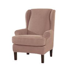 Load image into Gallery viewer, Arm Chair Slipcovers | Wingback Chair | Jacquard , Solid Coloured Chair Covers