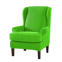 Load image into Gallery viewer, Arm Chair Slipcovers | Wingback Chair | Jacquard , Solid Coloured Chair Covers