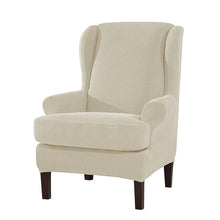 Load image into Gallery viewer, Arm Chair Slipcovers | Wingback Chair | Jacquard , Solid Coloured Chair Covers