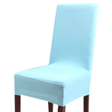 Load image into Gallery viewer, Dining Chair Slipcovers | For Thick Seated Chair | plain Solid Coloured Dinning Chair Cover