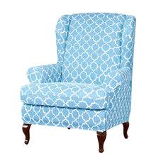 Load image into Gallery viewer, Arm Chair Slipcovers | Wingback Chair | Patterned, Multicoloured Chair covers