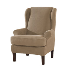 Load image into Gallery viewer, Arm Chair Slipcovers | Wingback Chair | Jacquard , Solid Coloured Chair Covers