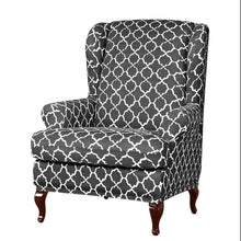 Load image into Gallery viewer, Arm Chair Slipcovers | Wingback Chair | Patterned, Multicoloured Chair covers