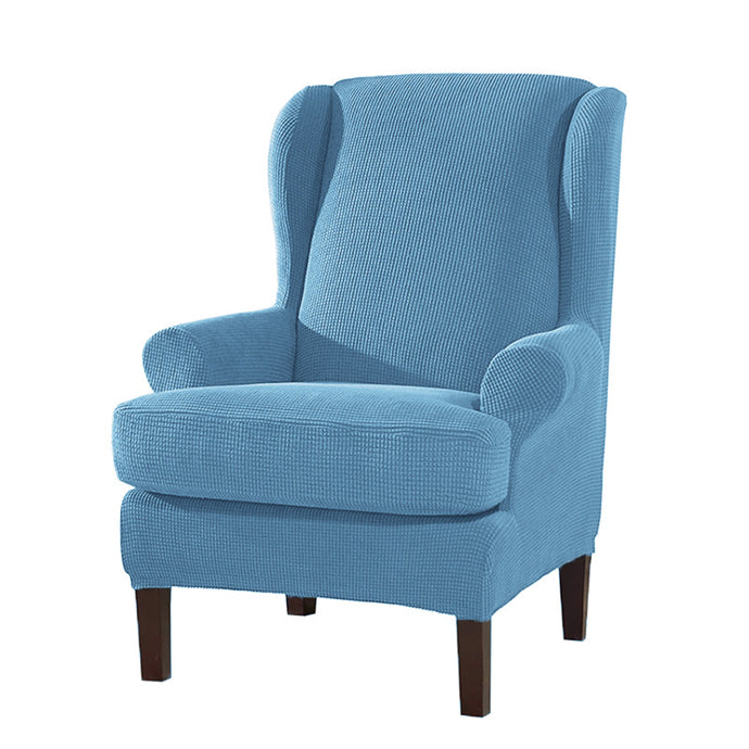 Arm Chair Slipcovers | Wingback Chair | Jacquard , Solid Coloured Chair Covers