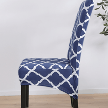 Load image into Gallery viewer, Dining Chair Slipcovers | Parsons Chair covers | Patterned Multi Coloured Chair Covers