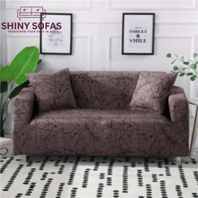 Load image into Gallery viewer, Standard Sofa Slipcovers | Grey, Black, White | Stylish Multi coloured Patterned Shapes Sofa Cover