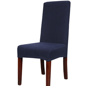 Dining Chair Slipcovers | Corn Kernel Jacquard Solid Coloured Dinning Chair Cover