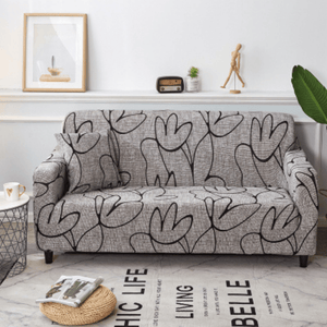 Standard Sofa Slipcovers | Multi-coloured Nature themed Patterned Sofa Cover