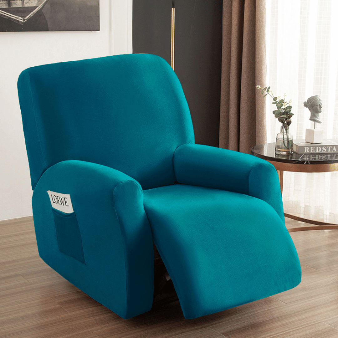 Arm Chair Teal Velvet Chair Covers Arm Chair Slipcovers Recliner