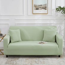 Load image into Gallery viewer, Standard Sofa Slipcovers | Dark &amp; Light Green | Plain Solid Coloured Sofa Cover