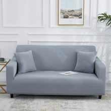 Load image into Gallery viewer, Standard Sofa Slipcovers | Black, Dark &amp; Light Grey, Beige | Plain Solid Coloured Sofa Cover