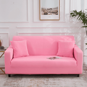 Standard Sofa Slipcovers | Purple & Pink | Plain Solid Coloured Sofa Cover