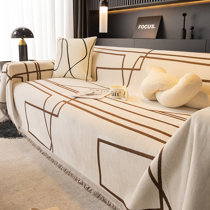 Sofa Throw Cover - Patterned - Multicoloured