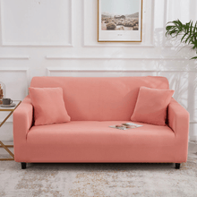 Load image into Gallery viewer, Standard Sofa Slipcovers | Purple &amp; Pink | Plain Solid Coloured Sofa Cover