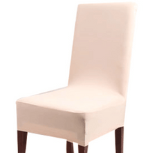 Load image into Gallery viewer, Dining Chair Slipcovers | For Thick Seated Chair | plain Solid Coloured Dinning Chair Cover