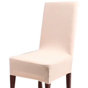 Dining Chair Slipcovers | For Thick Seated Chair | plain Solid Coloured Dinning Chair Cover