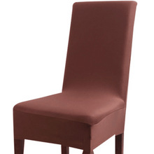 Load image into Gallery viewer, Dining Chair Slipcovers | For Thick Seated Chair | plain Solid Coloured Dinning Chair Cover