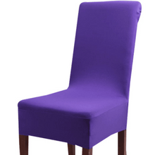 Load image into Gallery viewer, Dining Chair Slipcovers | For Thick Seated Chair | plain Solid Coloured Dinning Chair Cover