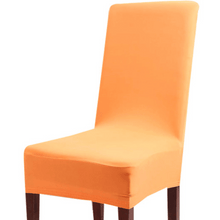 Load image into Gallery viewer, Dining Chair Slipcovers | For Thick Seated Chair | plain Solid Coloured Dinning Chair Cover