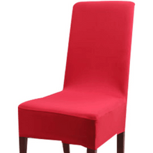 Load image into Gallery viewer, Dining Chair Slipcovers | For Thick Seated Chair | plain Solid Coloured Dinning Chair Cover