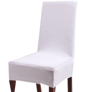 Dining Chair Slipcovers | For Thick Seated Chair | plain Solid Coloured Dinning Chair Cover