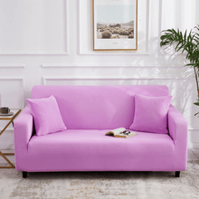 Load image into Gallery viewer, Standard Sofa Slipcovers | Purple &amp; Pink | Plain Solid Coloured Sofa Cover