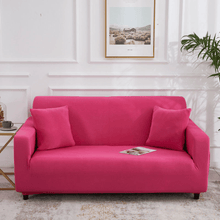 Load image into Gallery viewer, Standard Sofa Slipcovers | Dark &amp; Light Red | Plain Solid Coloured Sofa Cover