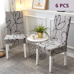 Dining Chair Slipcovers | Patterned Fabric Dinning Chair covers
