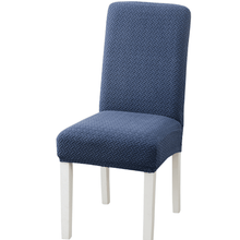 Load image into Gallery viewer, Dining Chair Slipcovers | Twili Jacquard Solid Coloured Parsons Dining Chair Cover