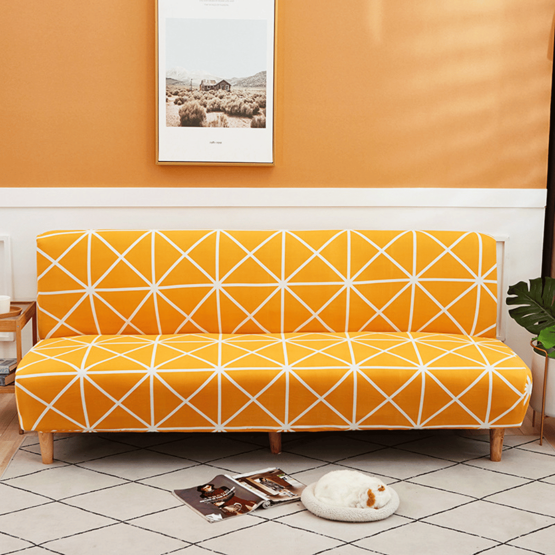 Sofa Bed Slipcover - Yellow