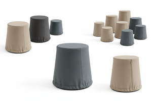 cstom covers for truncated cone shape