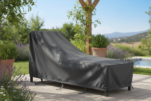 custom cover for high back outdoor sun bed