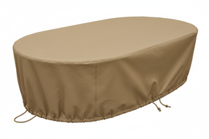 custom oval shape oudoor cover