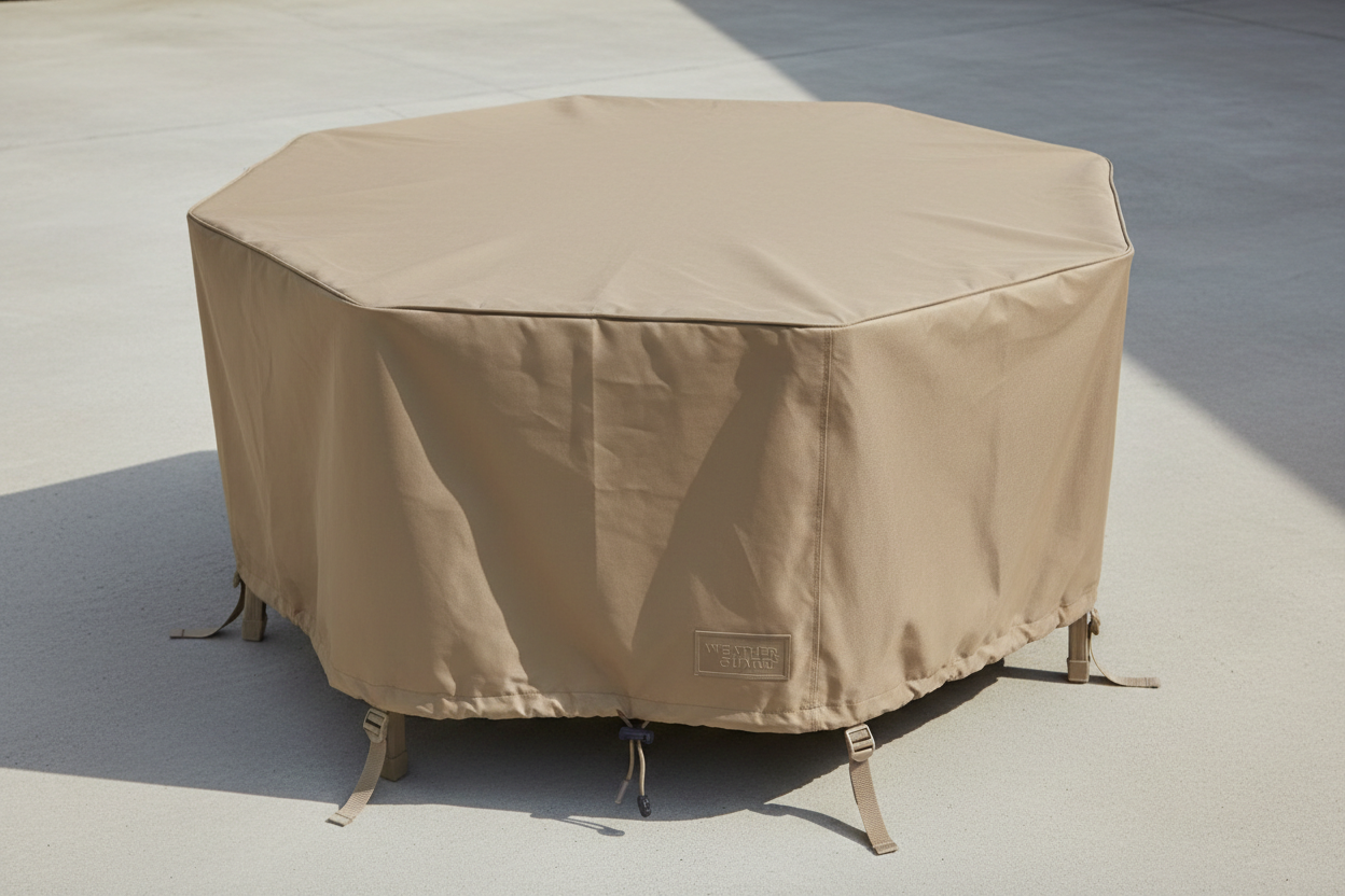 customoutdoor cover for octagonal table