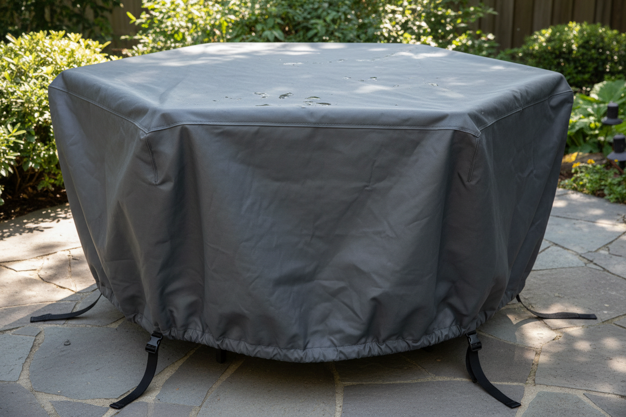 now make it a custom cover for outdoor in that shape