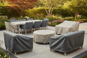 square and rectangular outside furniture covers