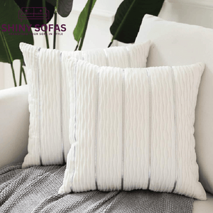 Throw Pillow Case | Stylish Jacquard Velvet Sofa Throw Pillow covers