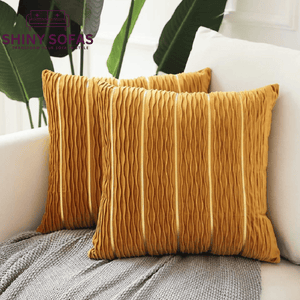 Throw Pillow Case | Stylish Jacquard Velvet Sofa Throw Pillow covers